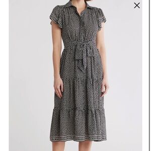 Black and White Polka Dot Dress